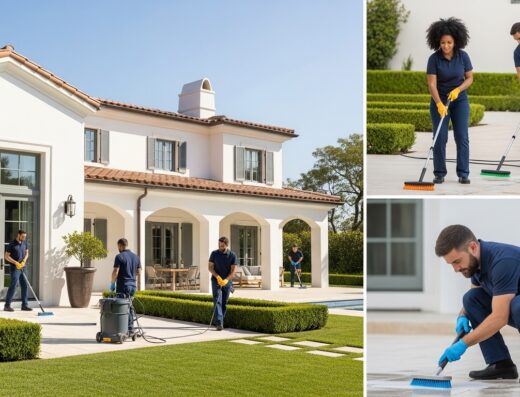 villa cleaning